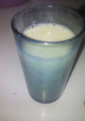 Una foto de Licuado de banana ❤