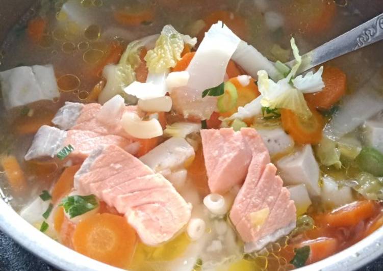 Cara Memasak 3s Sup Salmon Simple Yang Gurih