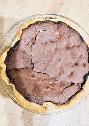 Une photo de 🍫Ma succulente Tarte Brownies