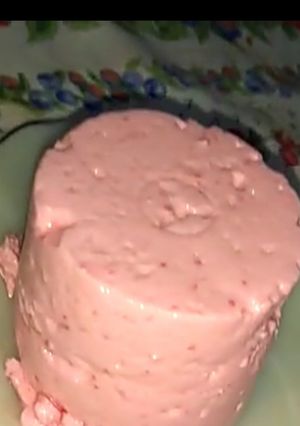 Una foto de Mousse de gelatina