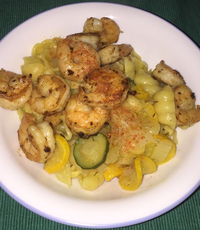 Foto principal de Gnocchis con Zuccini y Camarón