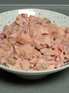 Una foto de Ensalada de papa (mixta) 🤤