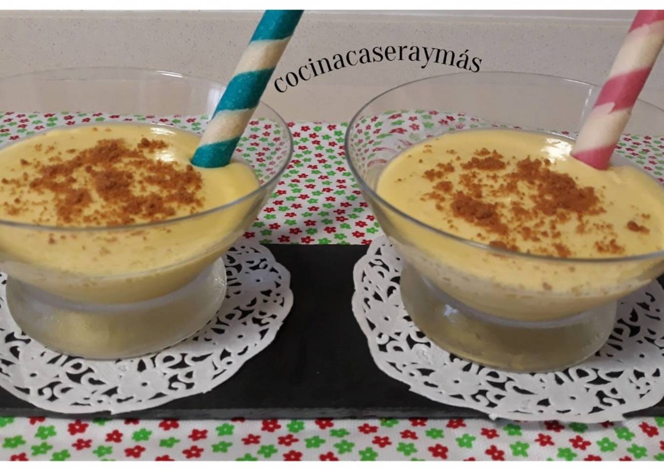 Postre de mango