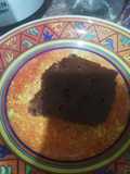 Queque de chocolate sin huevo