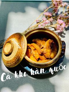 Hình của món Cá kho theo kiểu HQuốc.