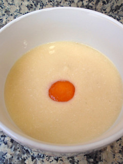 Una foto de Crema de huevo frito