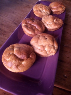 Una foto de Muffins de banana sin tacc y bajos en grasas