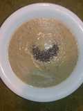 Crema de berenjenas y zapallo italiano