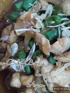 Foto resep Oseng Baby Buncis dan Ayam