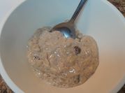A picture of condensed milk pudding