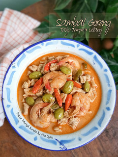 Foto resep Sambal Goreng Tahu Tempe & Udang