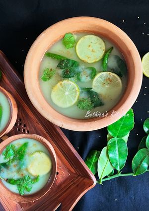 A picture of Tanka Torani with Foxtail Millet (Refreshing Drink - Odisha Fusion style).