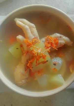 Foto resep Sup Ceker Labu Putih