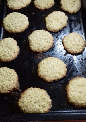 Una foto de Galletitas de avena y limón