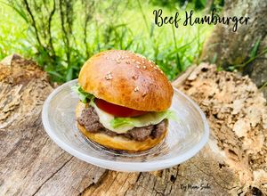 Hình của món Beef hamburger.