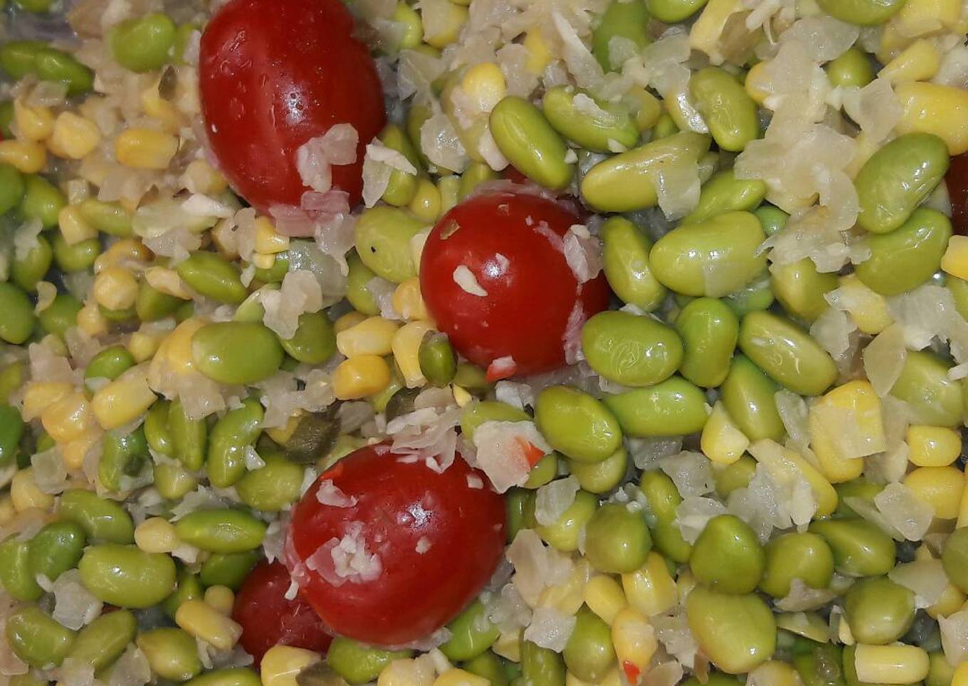 Ensalada fresca de Edamame