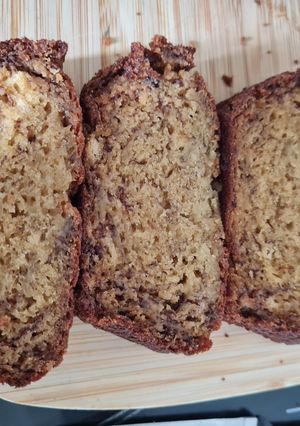 Foto resep Banana bread. moist lembuuuut / roti bolu pisang (oven)