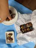 Chocolates de corazón rellenos