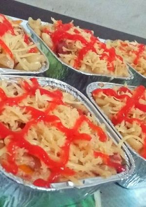 Foto resep Macaroni Schotel kukus