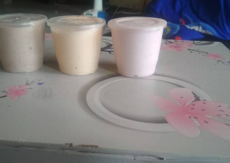 Lagi Viral Resep Soft Ice Cream , Enak Banget