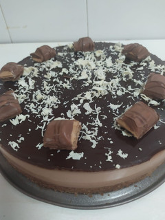 Una foto de Tarta de Kinder Bueno