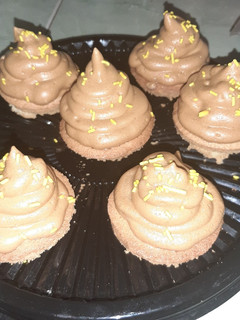 Una foto de Cupcakes de Café sin mantequilla🧁☕
