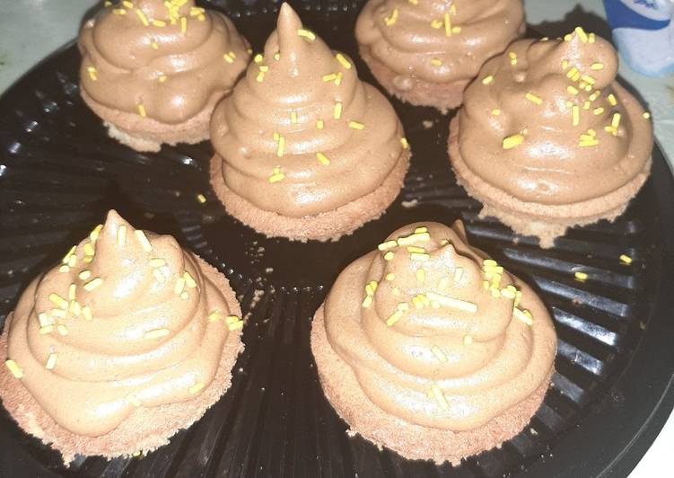 Cupcakes de Café sin mantequilla🧁☕