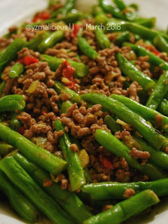 Foto resep Cah Buncis Daging Cincang