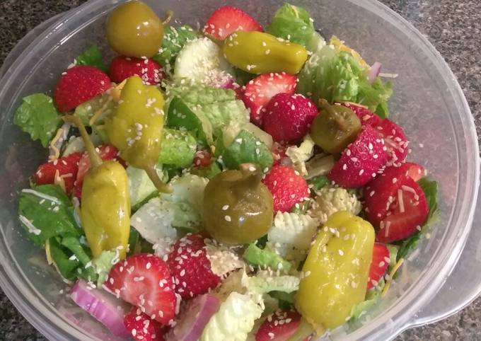 Steps to Prepare Speedy Simple Salad