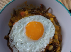 Una foto de Charquicán de cochayuyo