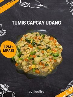 Foto resep Tumis Capcay Udang : 12m+ MPASI