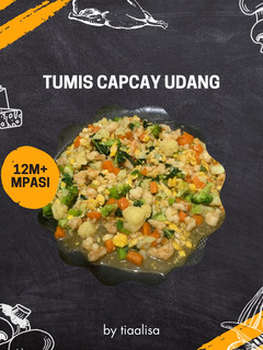 Foto resep Tumis Capcay Udang : 12m+ MPASI