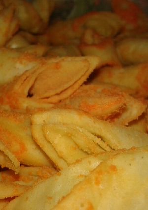 Foto resep Day26.Kulit Pangsit Goreng Rasa Jagung Bakar#pekanINSPIRASI
