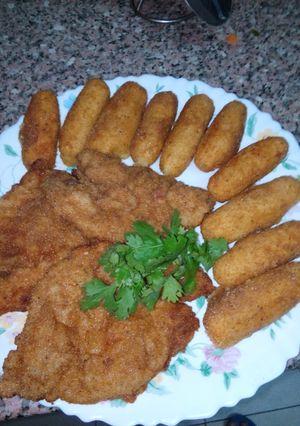 صورة لوصفة بطاطس كروكيه