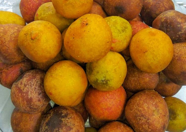 Bola-Bola Ubi Coklat