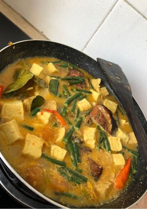 Foto resep Sayur panggang pedes