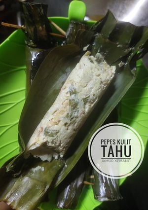 Foto resep Pepes tahu kulit jamur dan kemangi