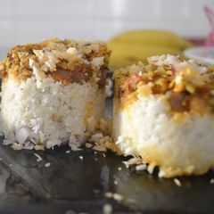 A picture of Motta Puttu (Egg Puttu).