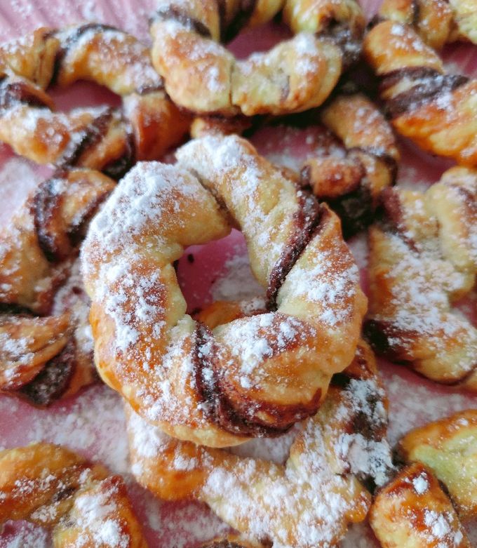 Foto de Mini coroas de Nutella