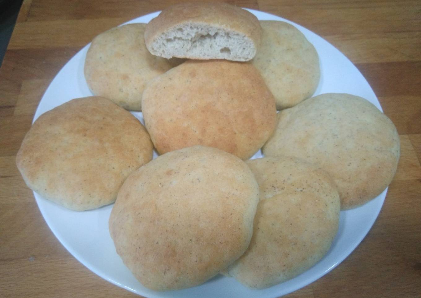 Pan pita sin gluten