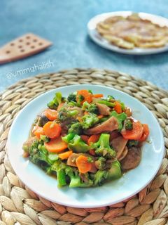 Foto resep Cah Brokoli Bakso