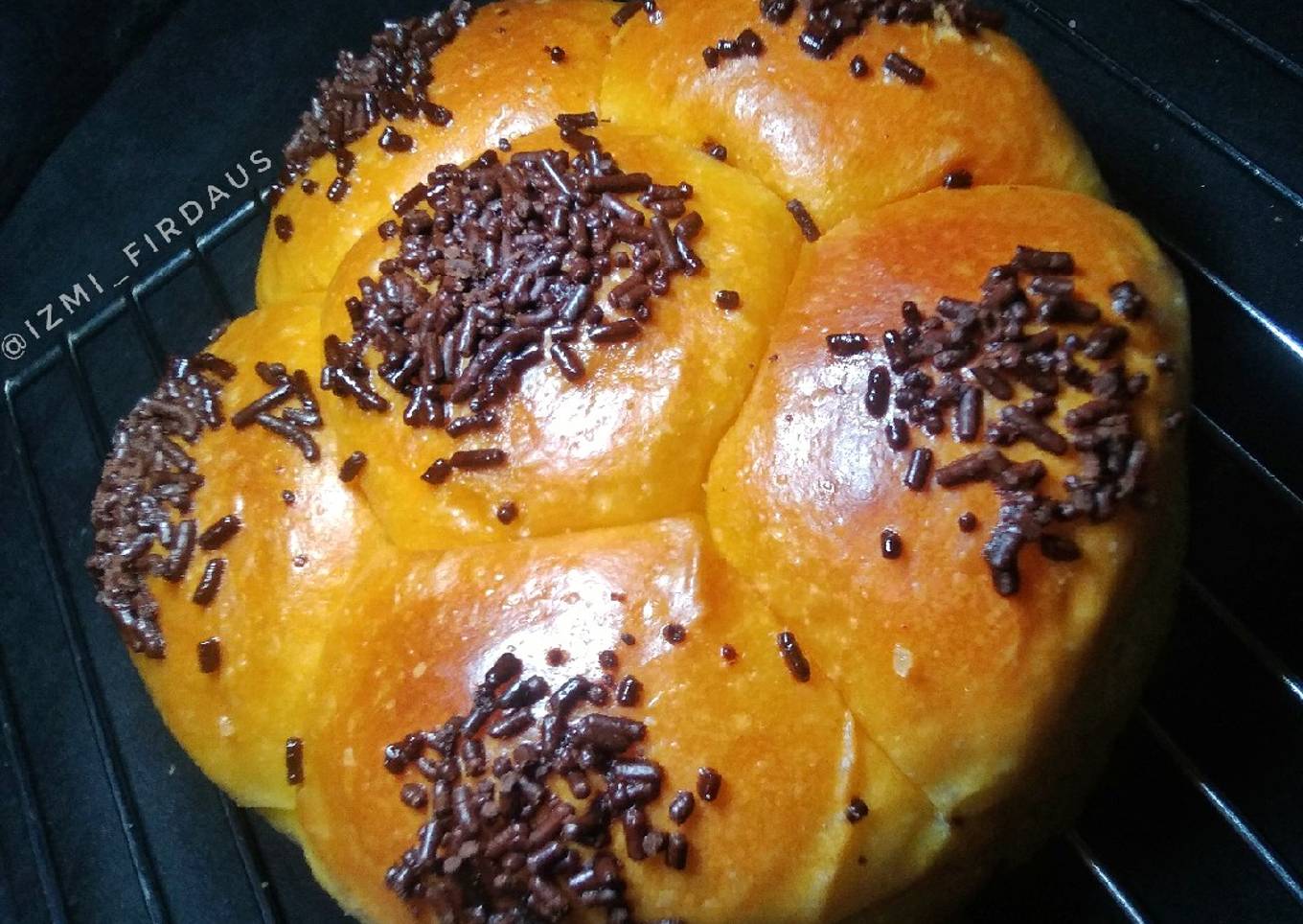 Roti Krumpul Coklat