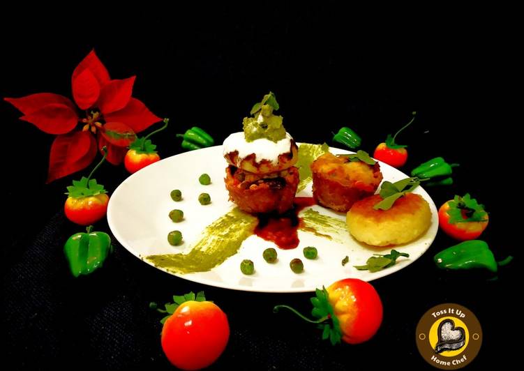 Veg Frittata With Peas Stuffed Potato Patties Veg Frittata With Peas Stuffed Potato Patties