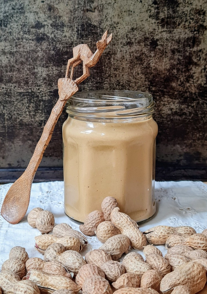 Una foto de Mantequilla de maní 🥜 Pasta de cacahuate 🥜 Crema de cacahuete 🥜