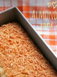 Foto resep Almond cheese pound cake #ketopad