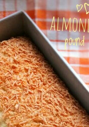 Foto resep Almond cheese pound cake #ketopad