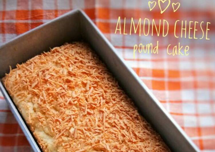 Cara mudah Menyiapkan Almond cheese pound cake #ketopad, Enak