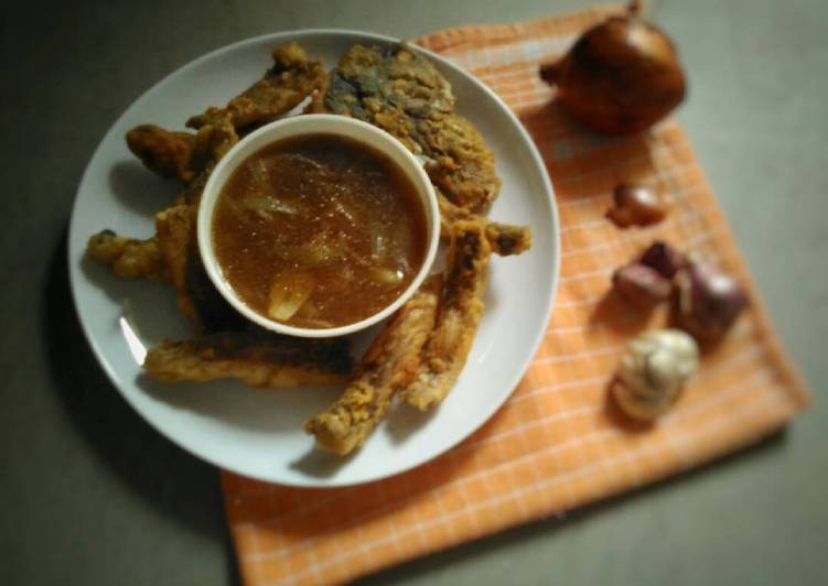 Ikan Gurame Saus Tiram