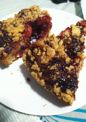 Una foto de Queque Crocante con Mermelada