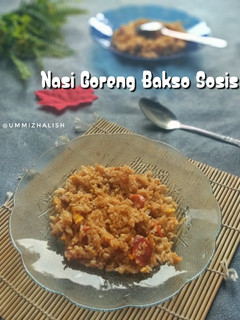 Foto resep Nasi Goreng Bakso Sosis